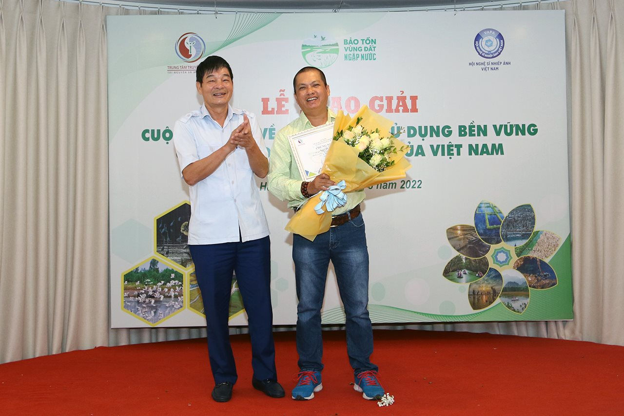Tác giả Nguyễn Quốc Huy đạt giải Nhất cuộc thi với tác phẩm 